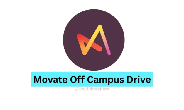 Movate Off Campus Drive | Customer Support Engineer Role