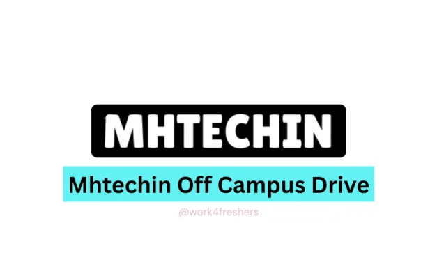 Mhtechin is hiring Data Analyst | Pune | 2024 & 2025 batch