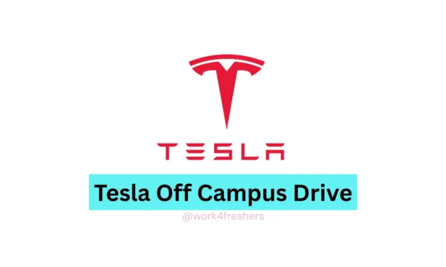 Tesla is hiring for the role of Application Support Engineer!