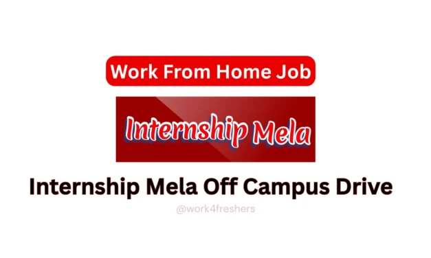 Internship Mela is hiring for the role of Data Science Intern